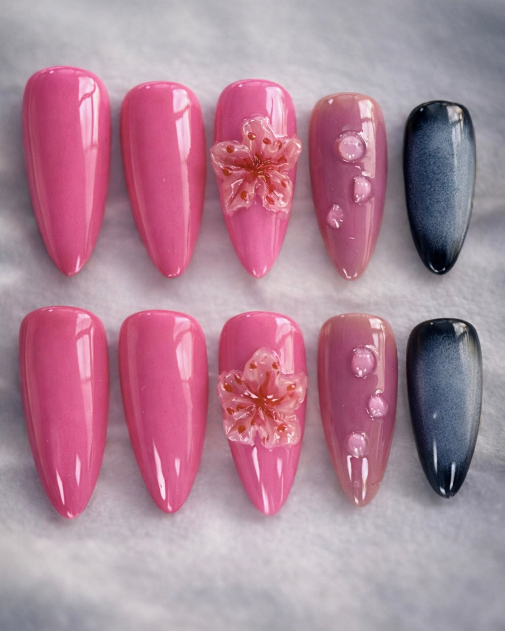 3D Pink Floral